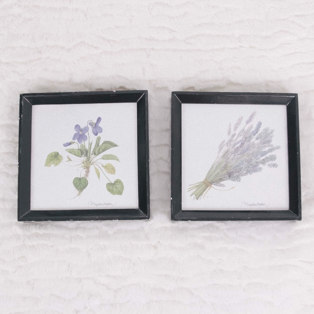 Marjolein Bastin Flower Framed Paintings